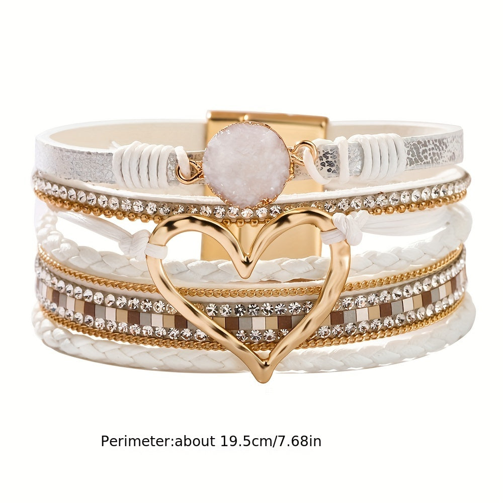 Boho Multilayer Leather Bracelet