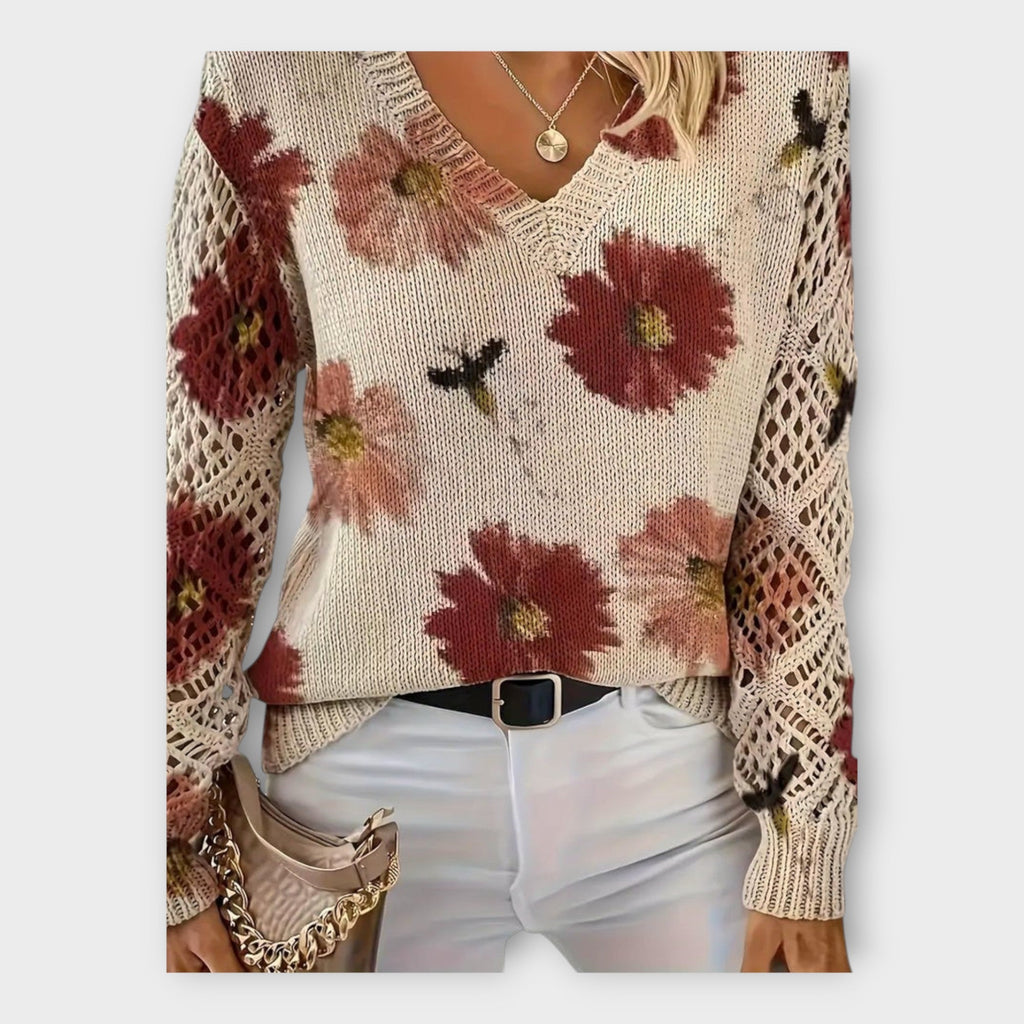 Triinu | Knitted with Lace Details