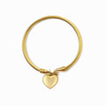 Golden Bracelet with Heart