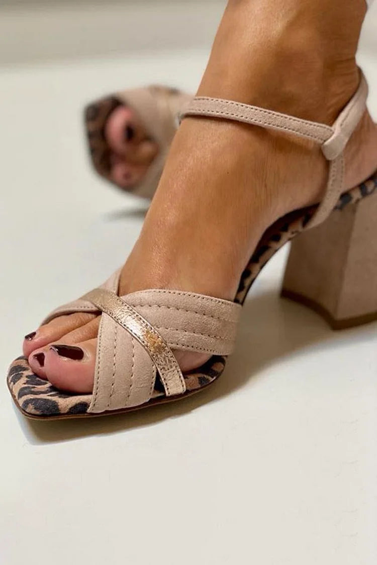 Lorrie | Cross-Strap Heels