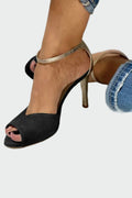 Liana | Elegant sandals with metal strap