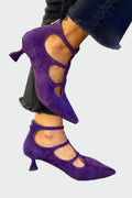 Kalina | Retro Low Heeled Queens