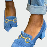 Amina | Stylish Shoes with a Golden Buckle