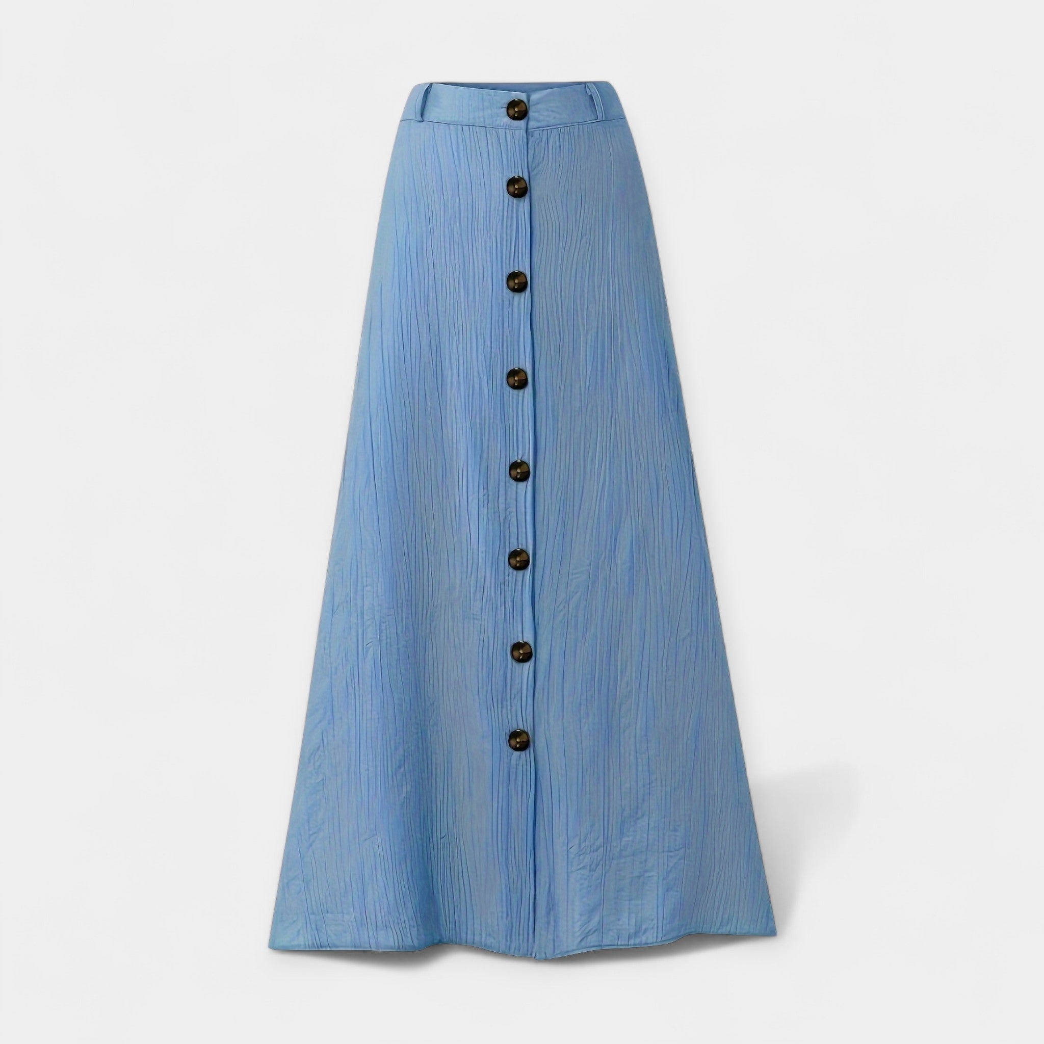 Alicia | Sheer Midi Skirt with Torn Detail