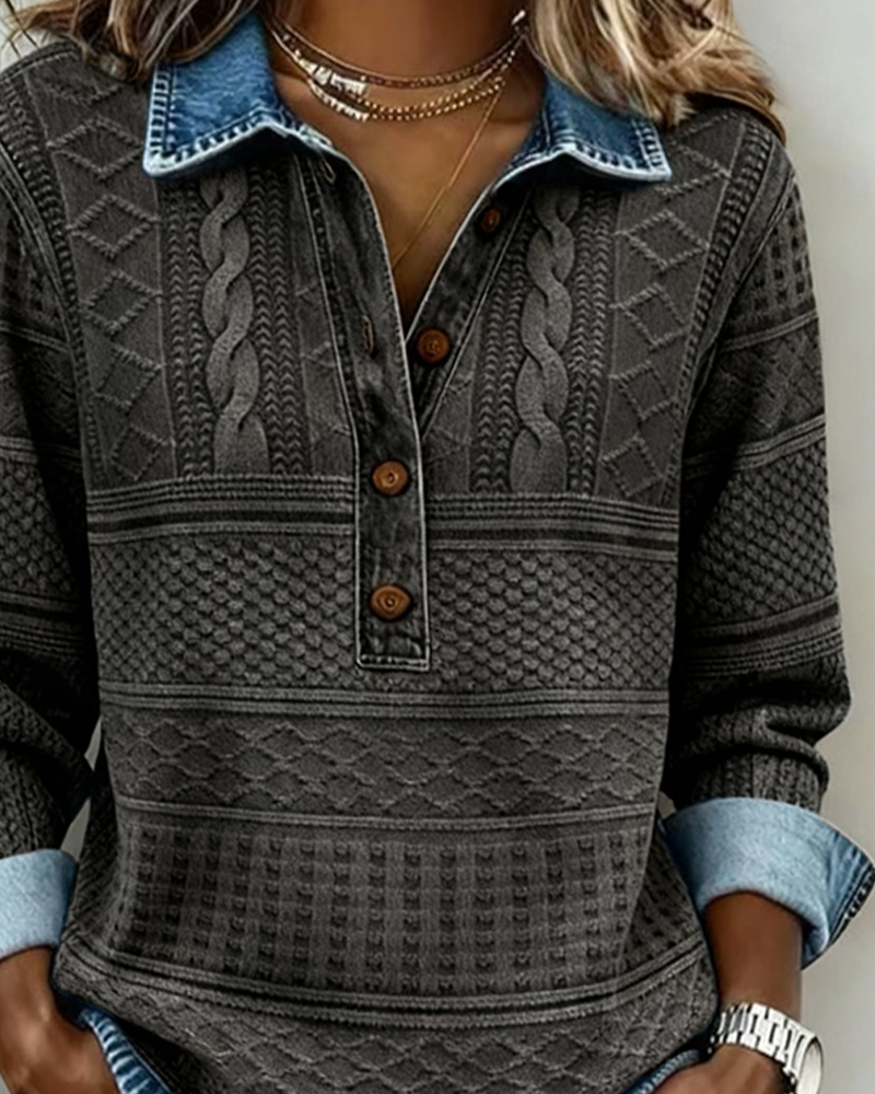 Modern Polo Neck Jumper