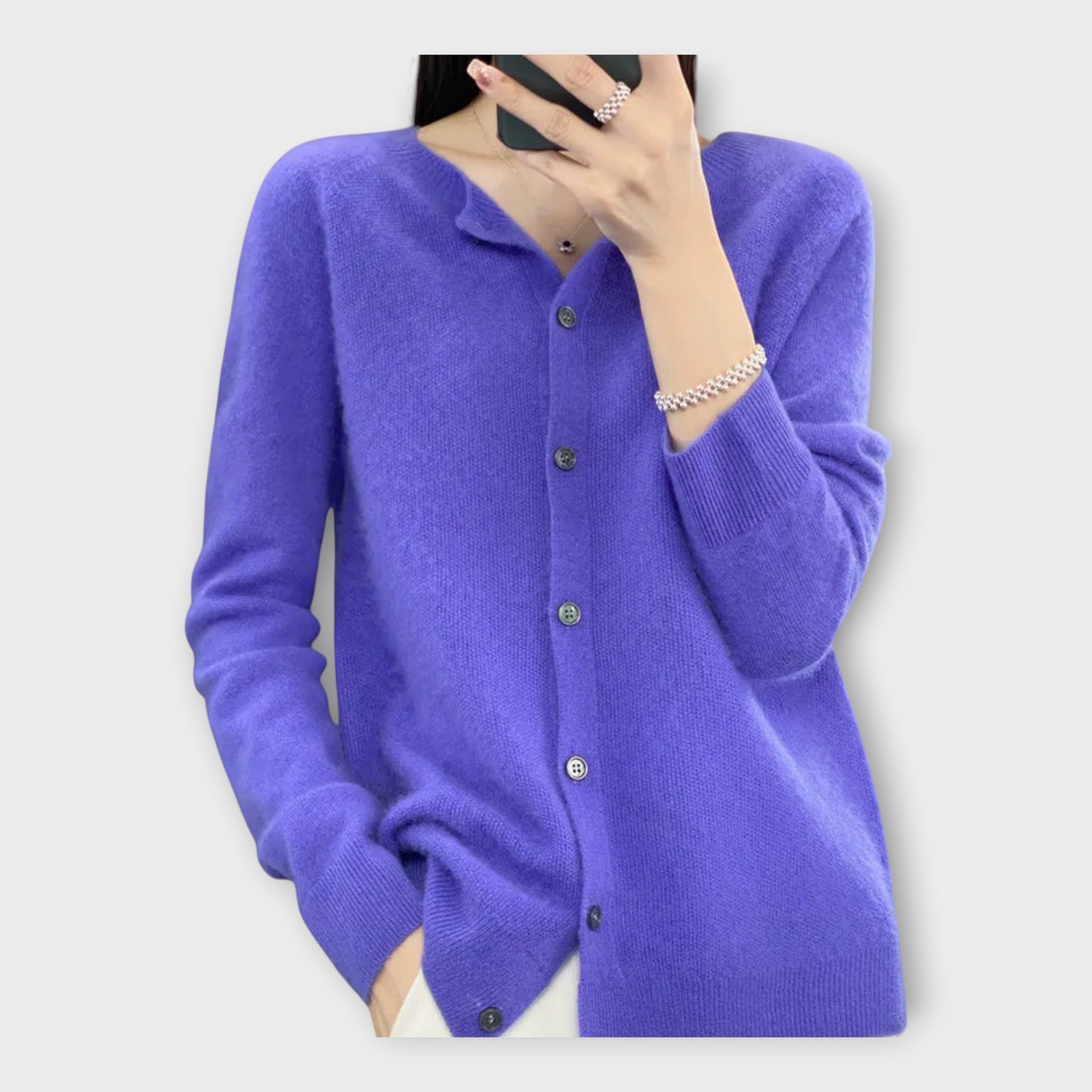 Eha | Elegant Button Cardigan