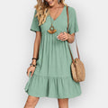 Bianca | Midi Dress with V-Neck