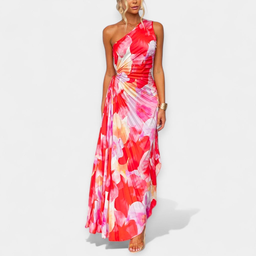 Tatiana | Dress with Asymmetrical Finish
