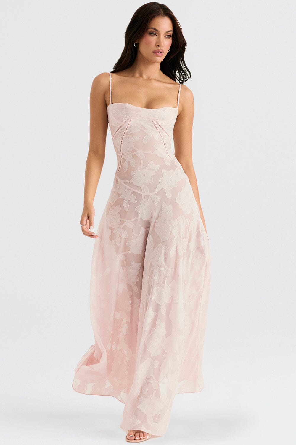 Serena | Elegant Long Dress for Weddings and Events