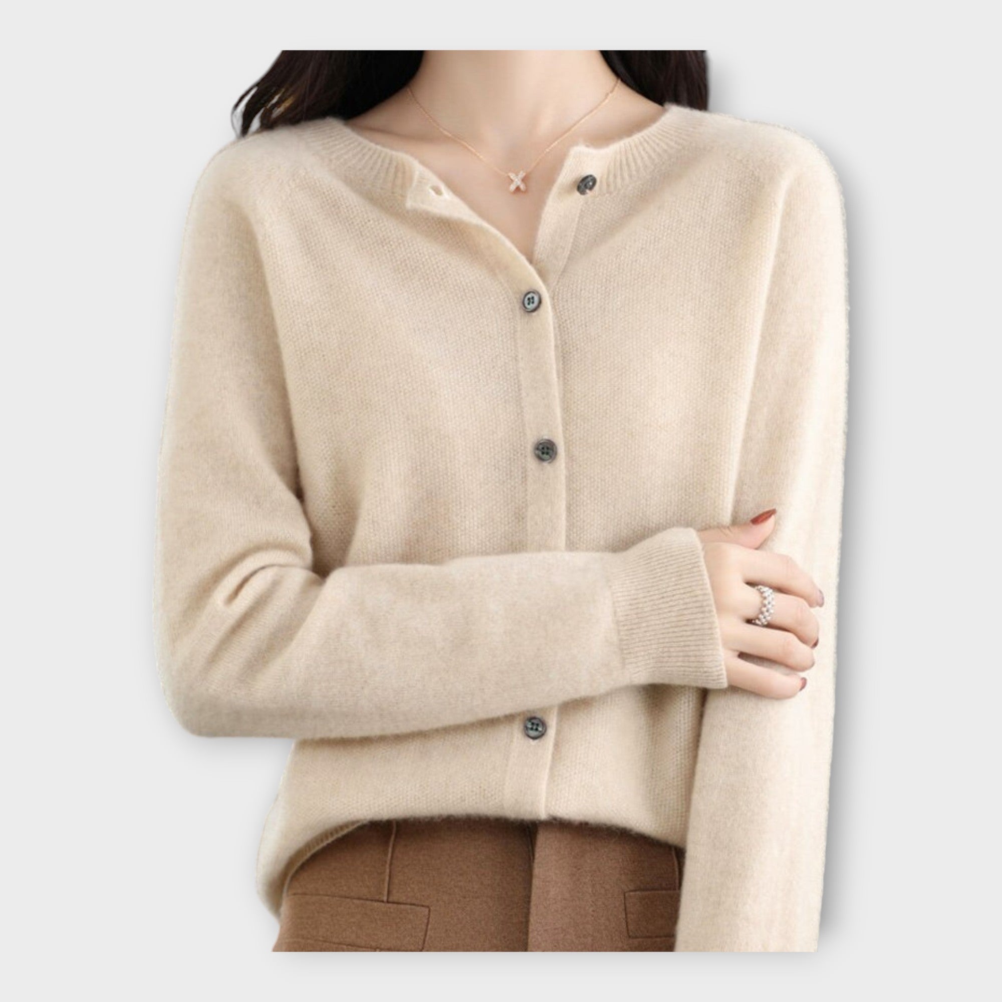 Eha | Elegant Button Cardigan