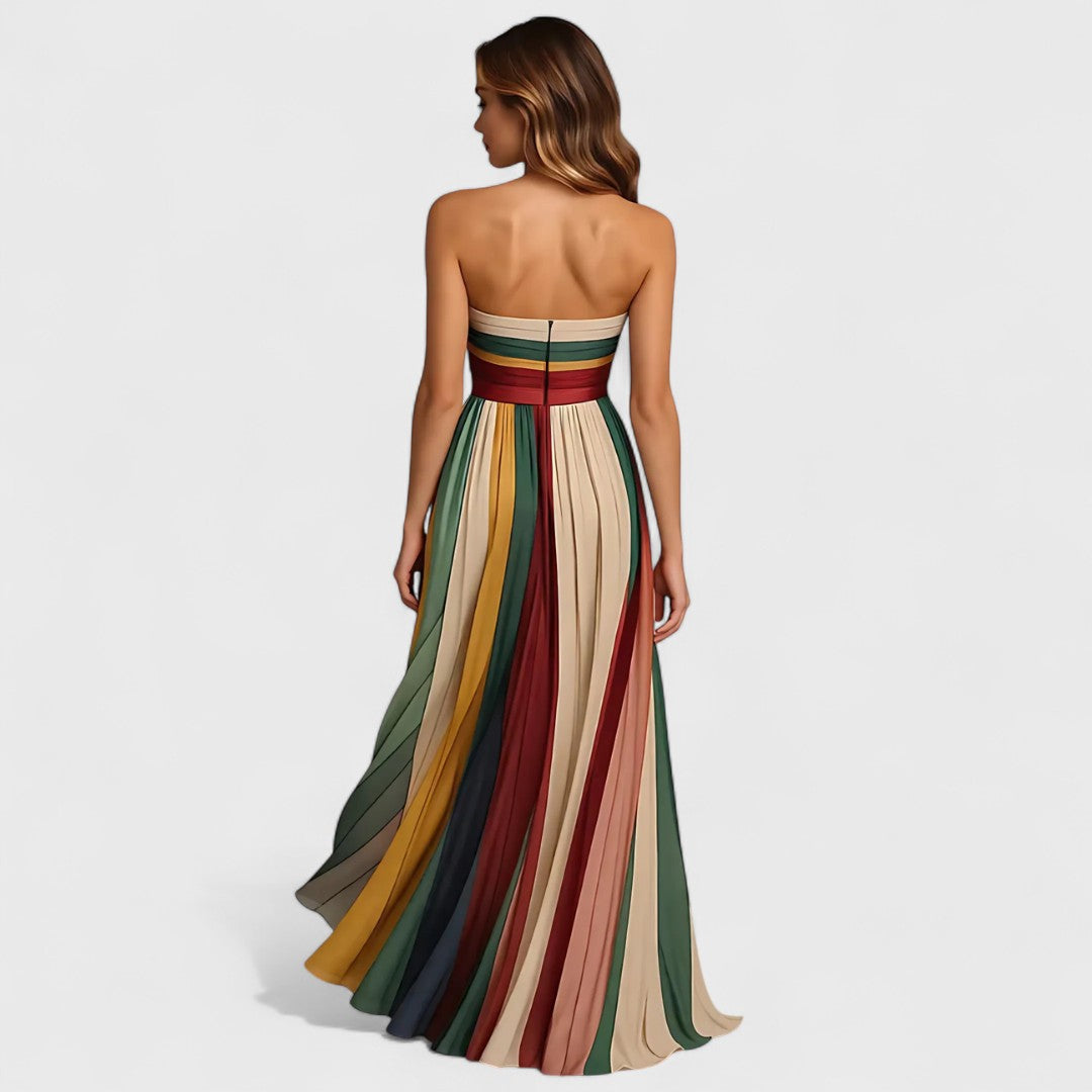 Renata | Colourful Sleeveless Dress