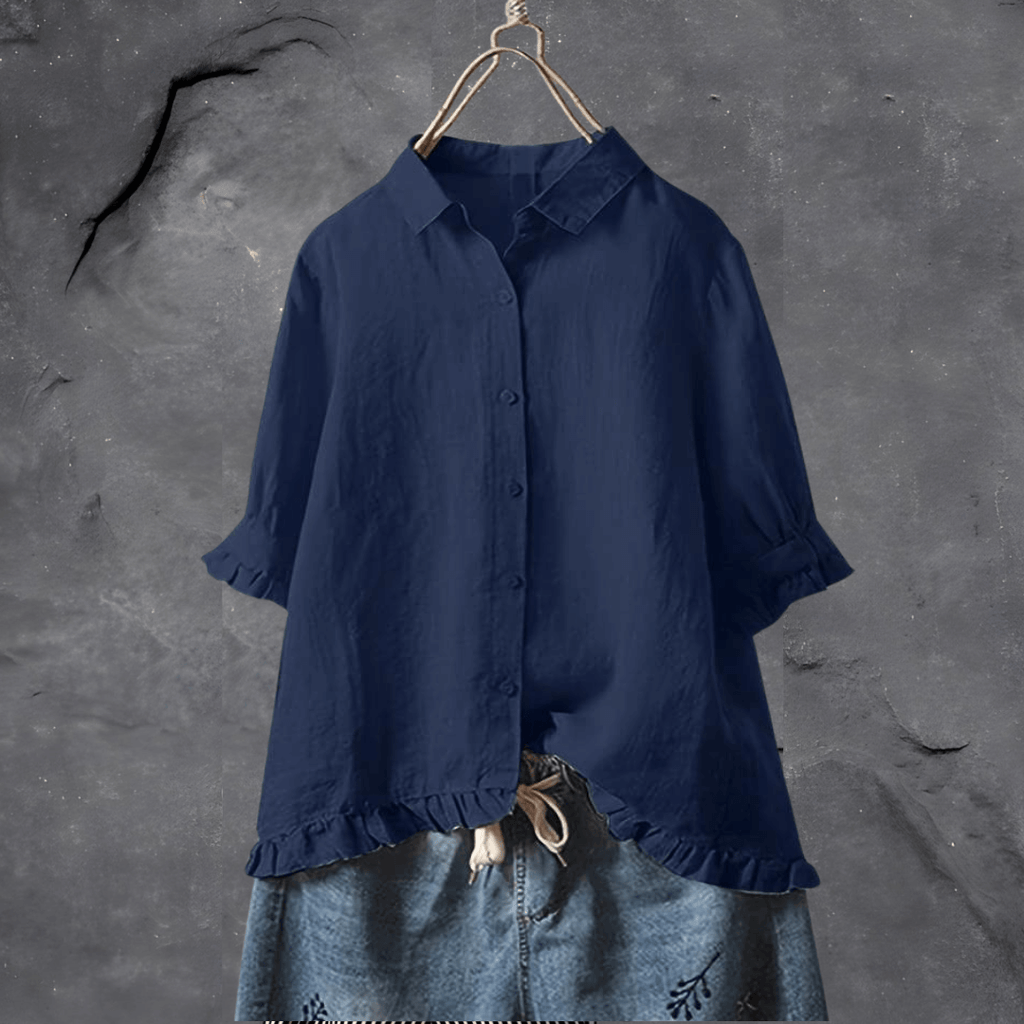 Frieda | Striped Cotton Shirt