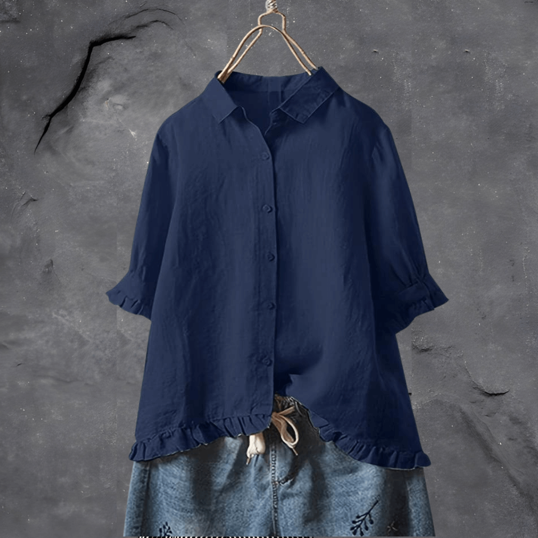 Frieda | Striped Cotton Shirt