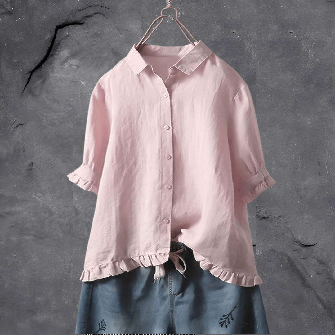 Frieda | Striped Cotton Shirt