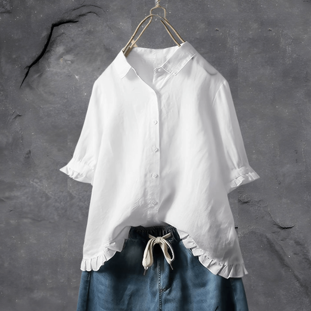 Frieda | Striped Cotton Shirt