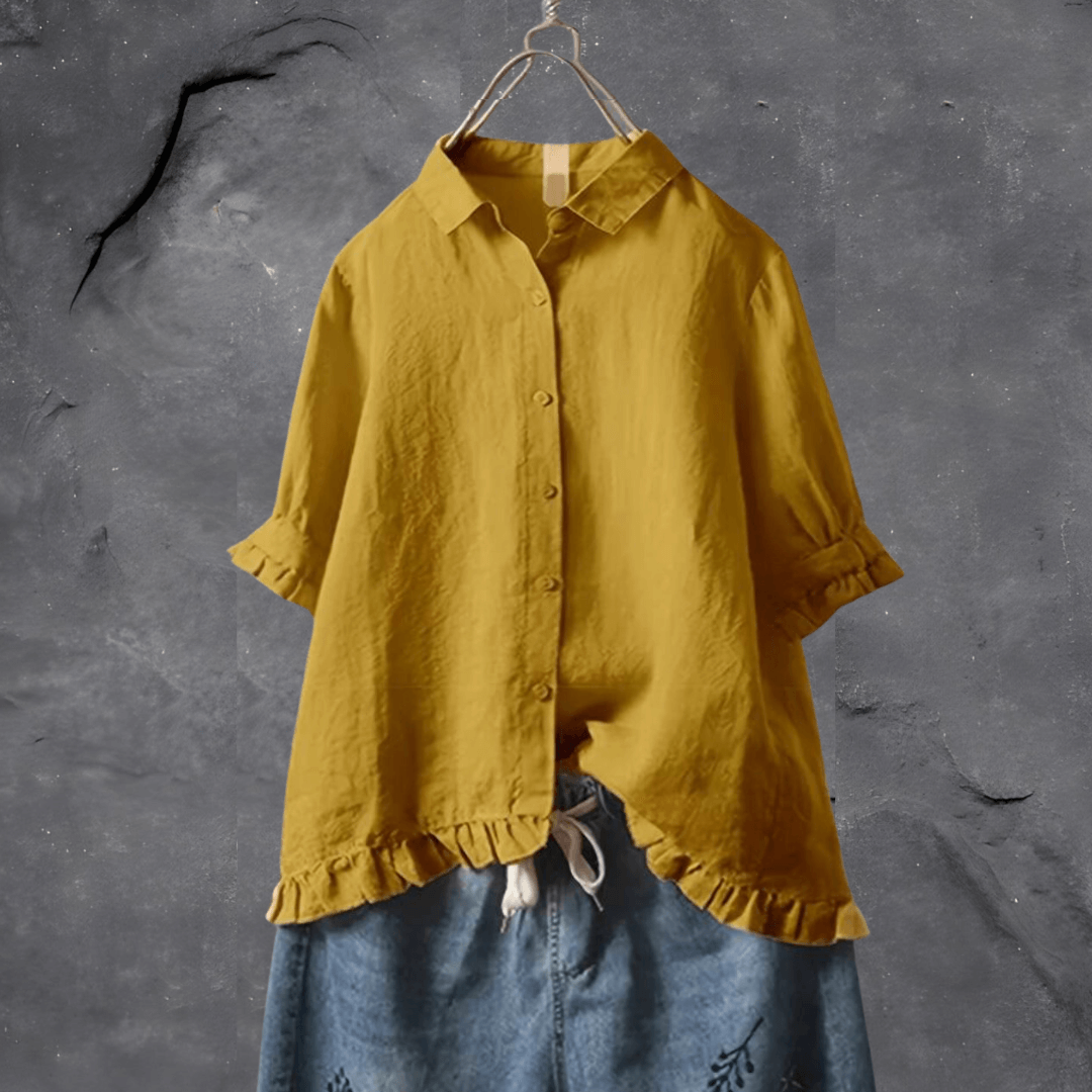 Frieda | Striped Cotton Shirt