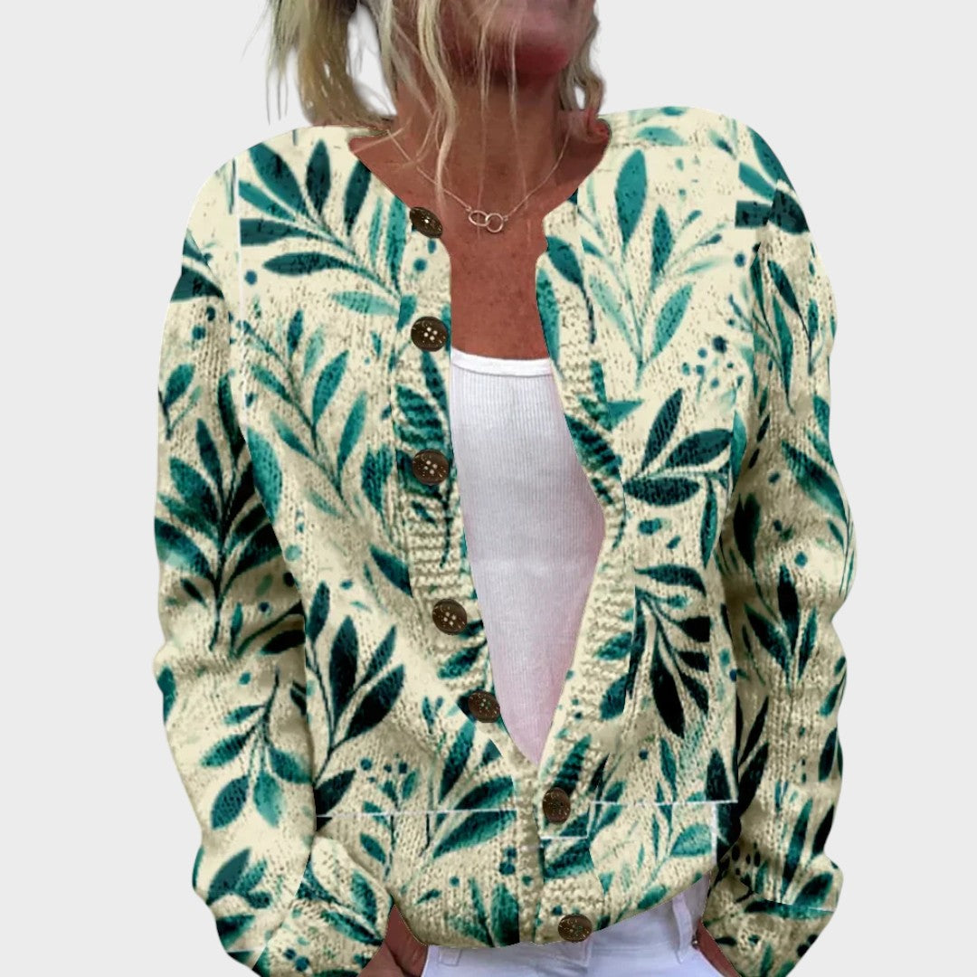 Francisca | Autumn Floral Cardigan