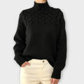 Eeva | Women's Sweater with Knitted Details