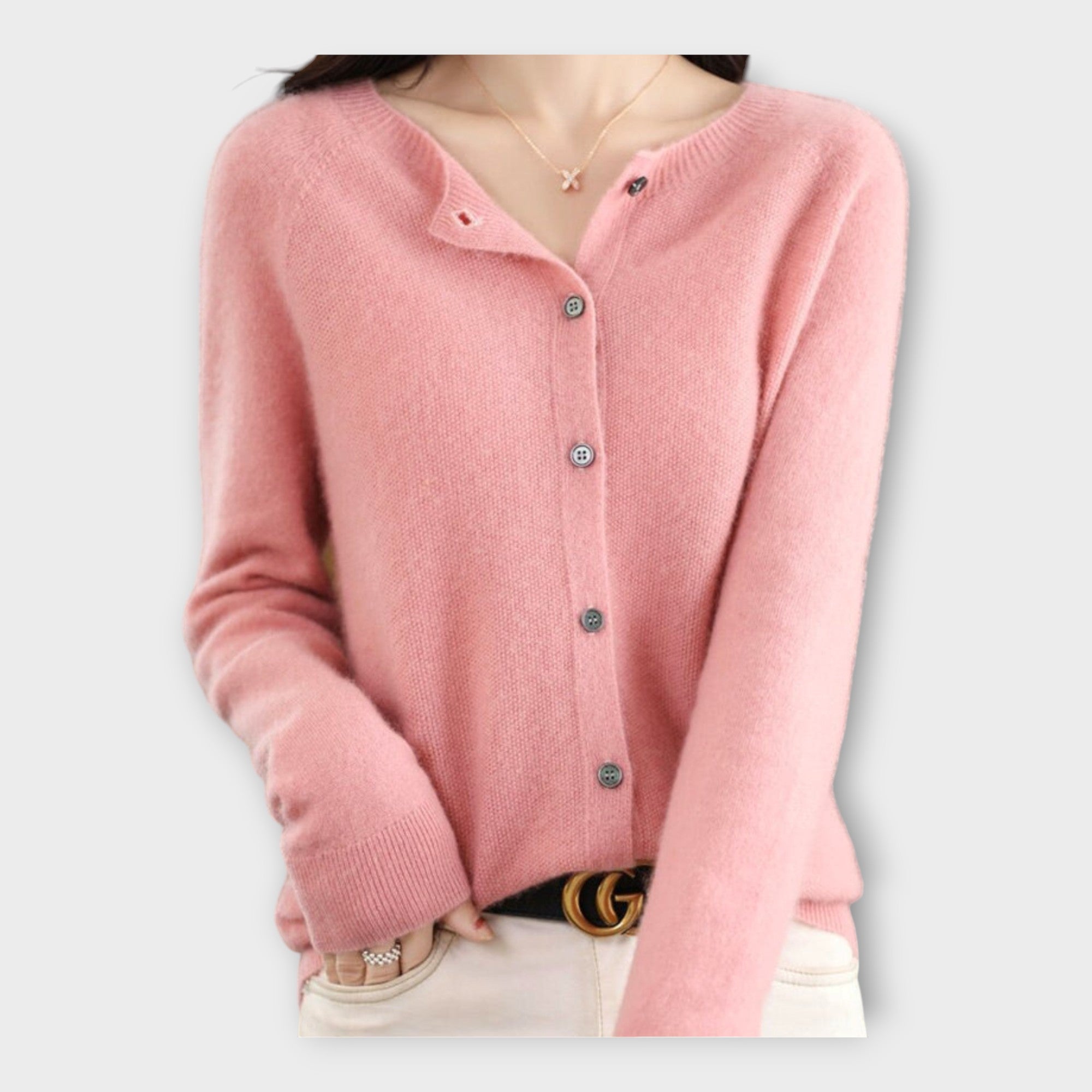 Eha | Elegant Button Cardigan