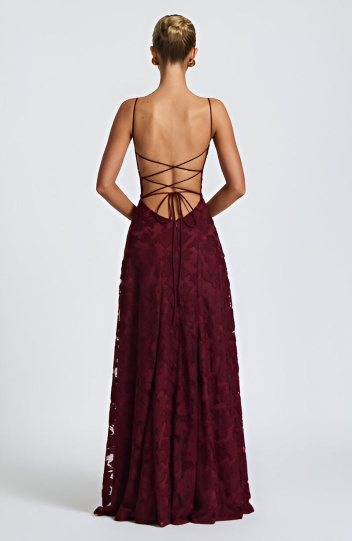 Francisa | Maxi dress lace corset