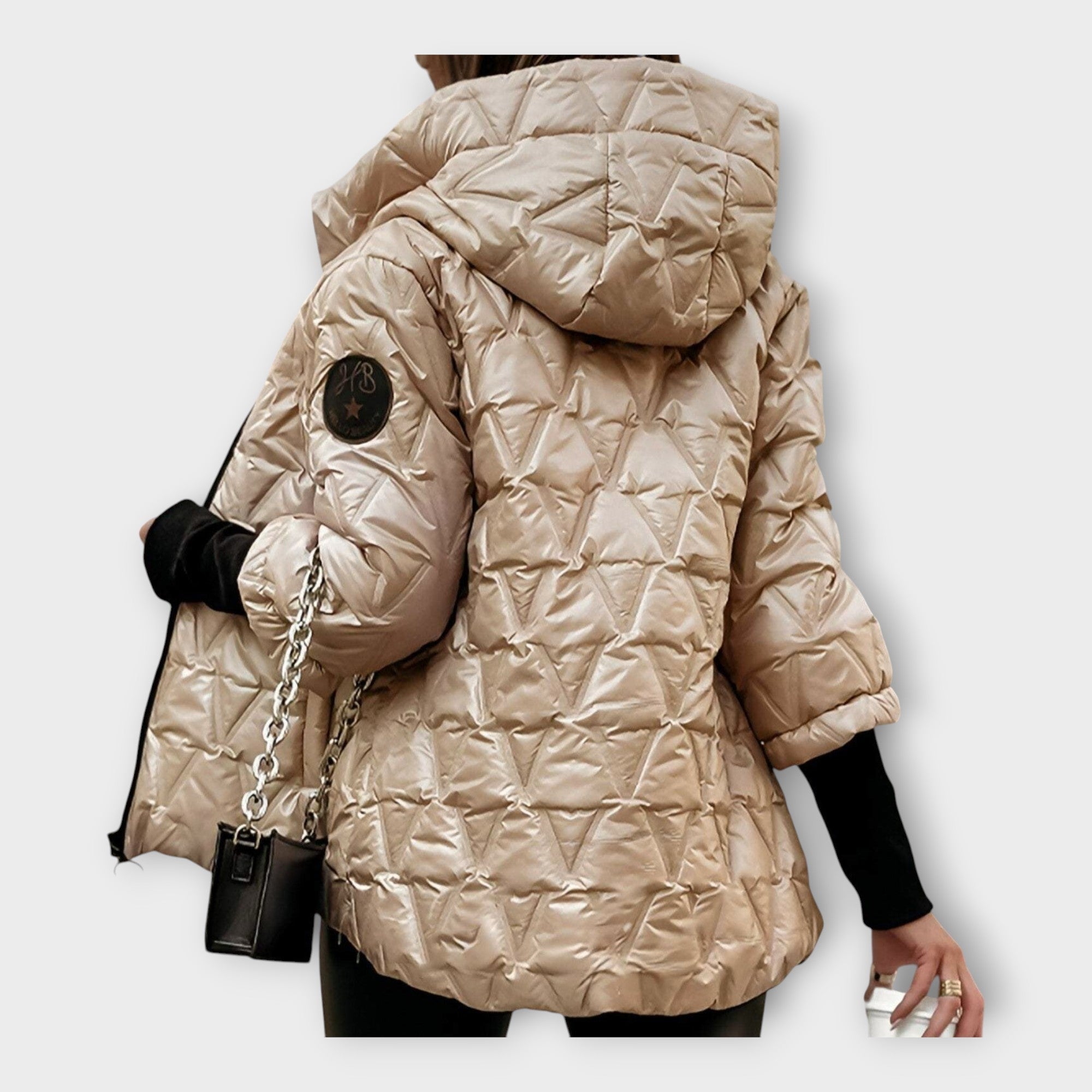 Önne | Elegant Quilted Jacket with Hood