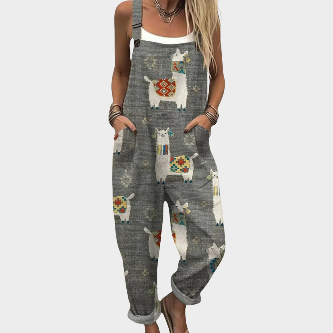 Kaire | Comfortable Printed Jumpsuit