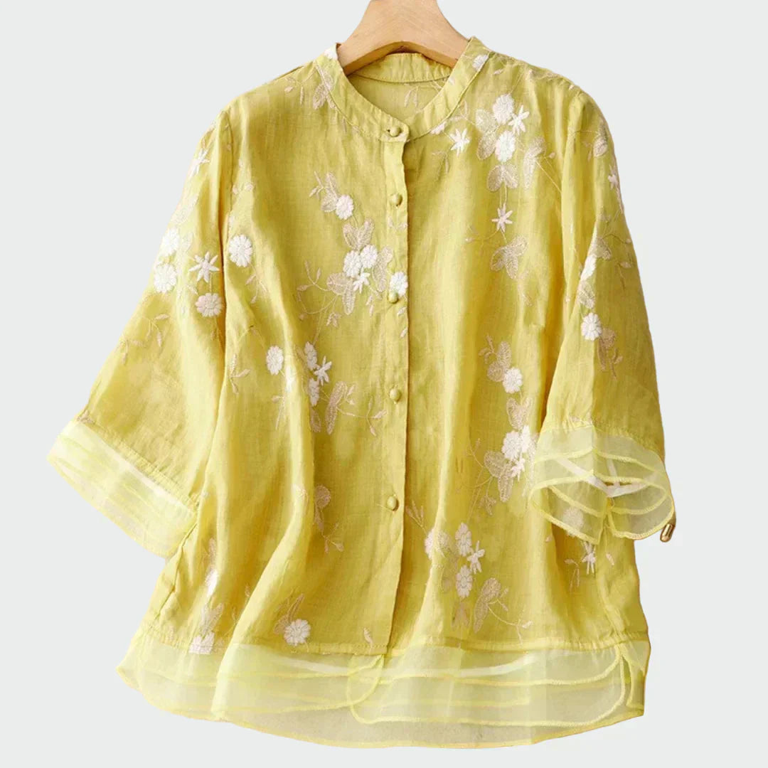 Linnea | Embroidered Plus