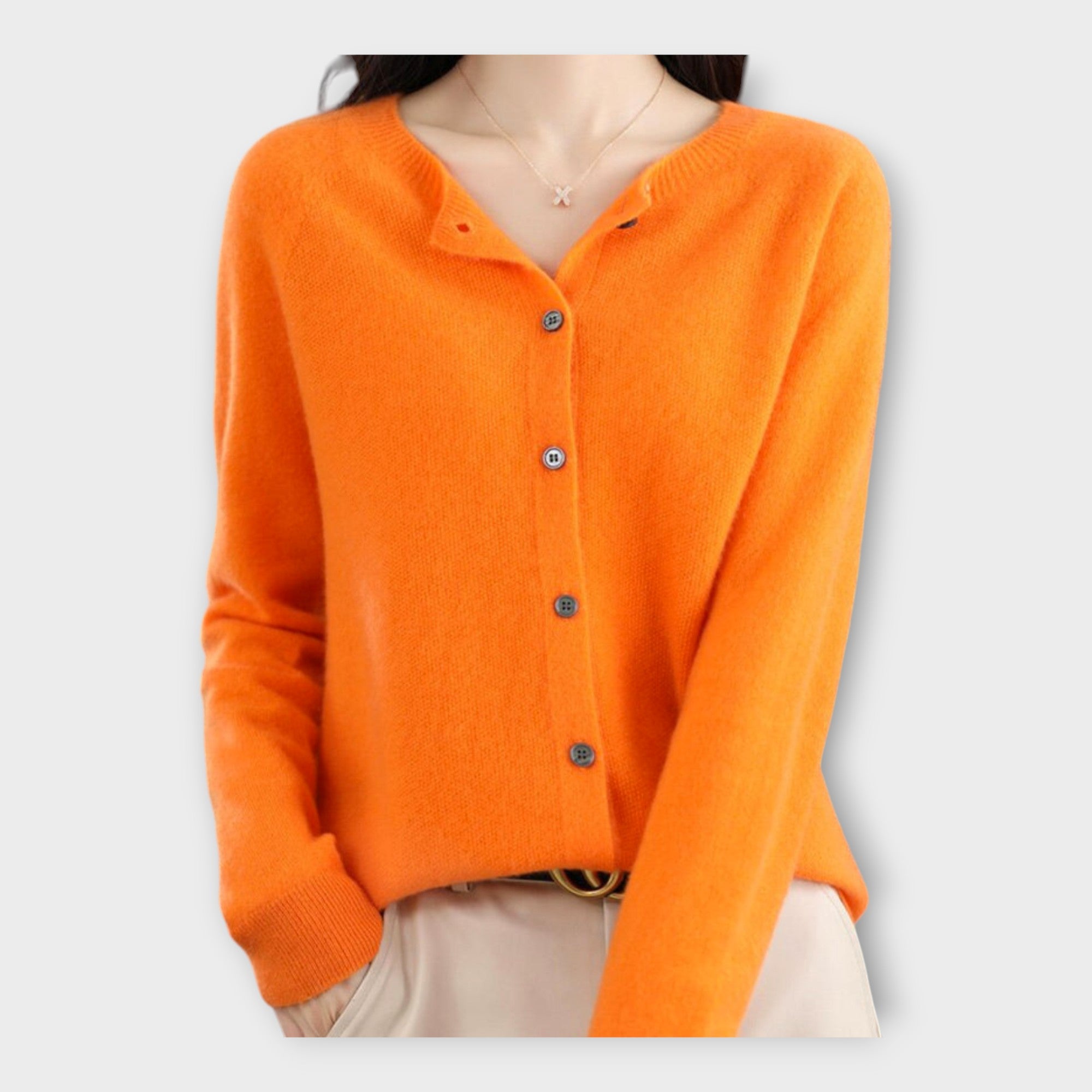 Eha | Elegant Button Cardigan