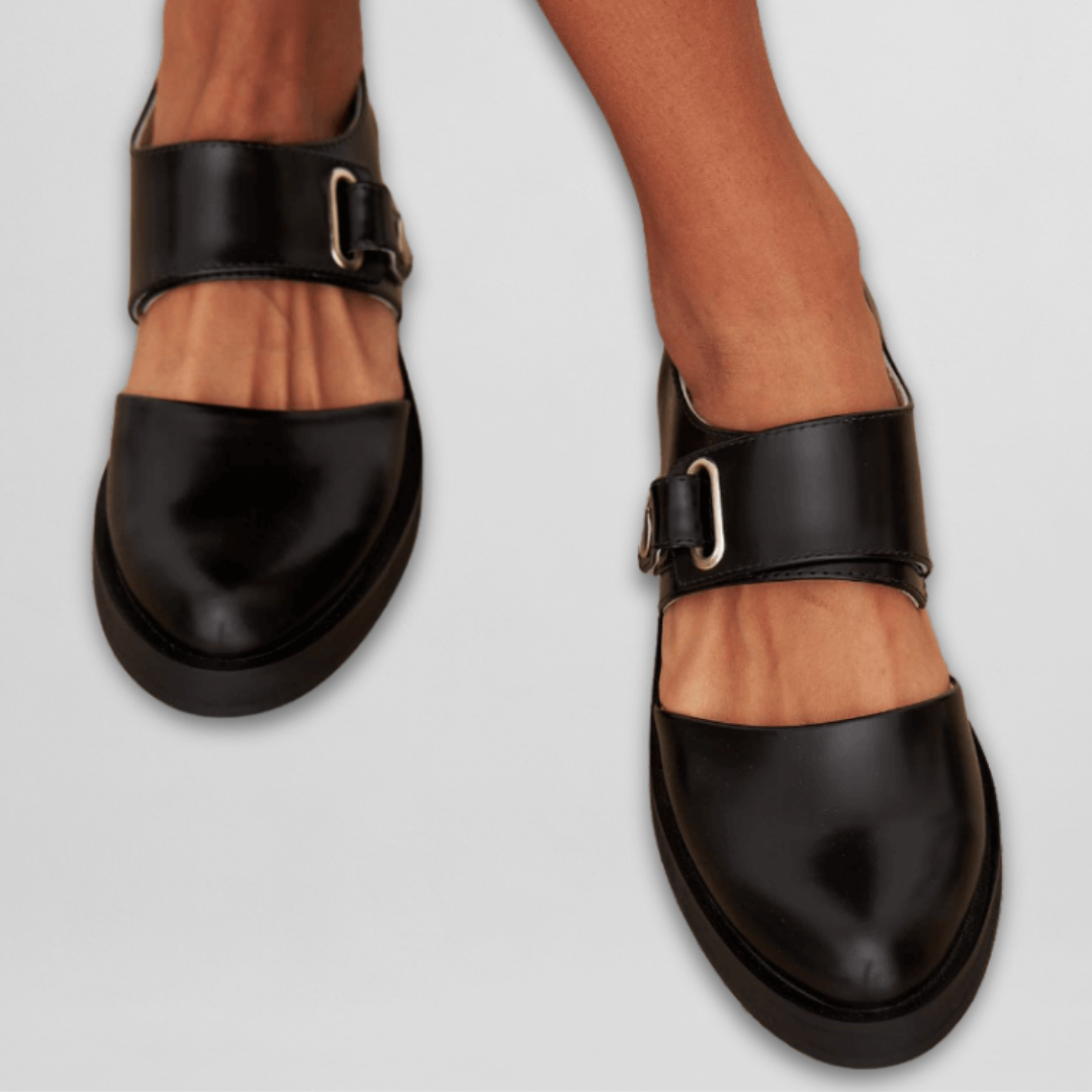 Sara | Classic Mary Janes Adjustable Standard Buckle