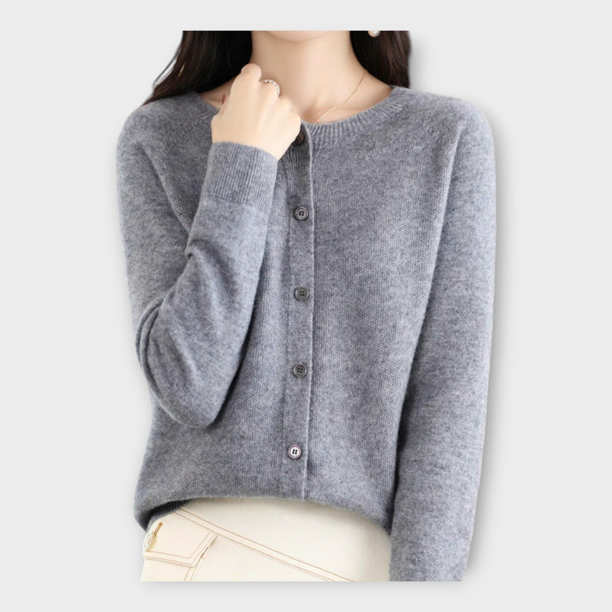 Eha | Elegant Button Cardigan