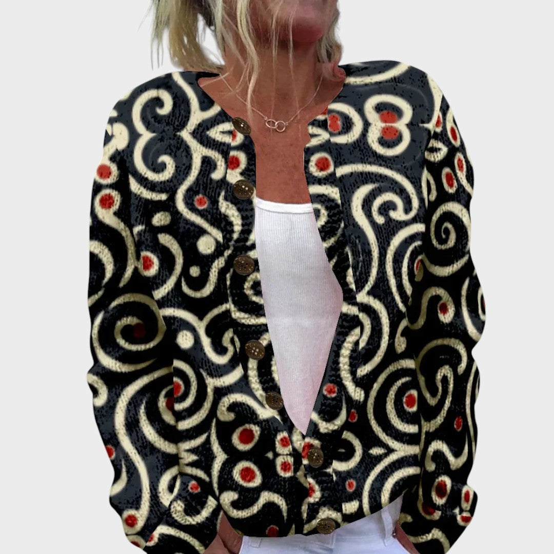 Gabriela | Autumn Floral Cardigan