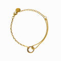 Golden Tennis Bracelet