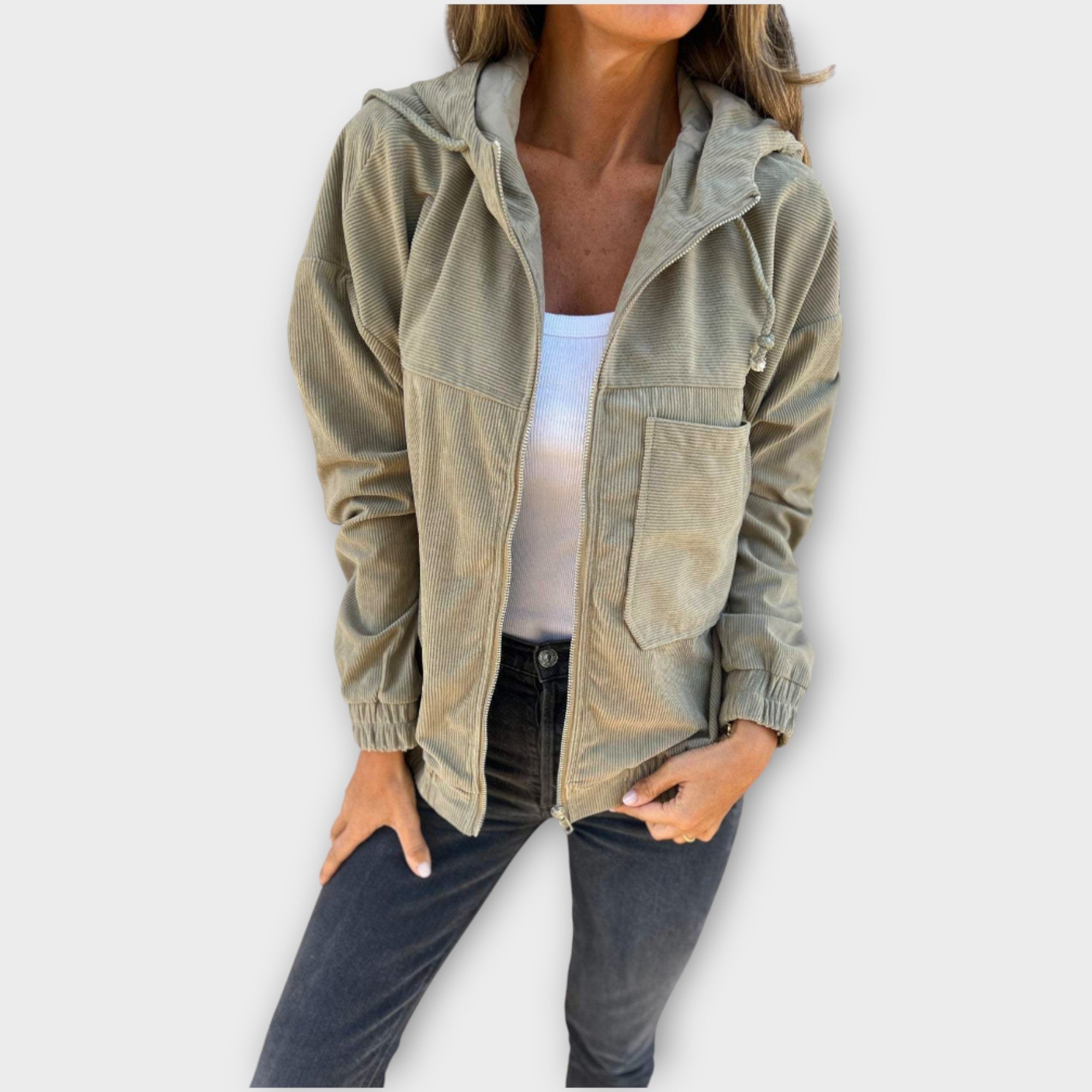 Helin | Casual Comfortable Zip-Up Hoodie