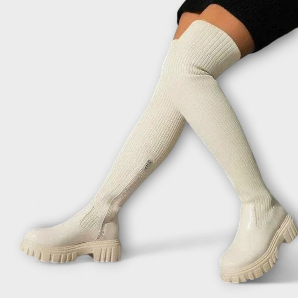 Ausrine | High-Top Boots