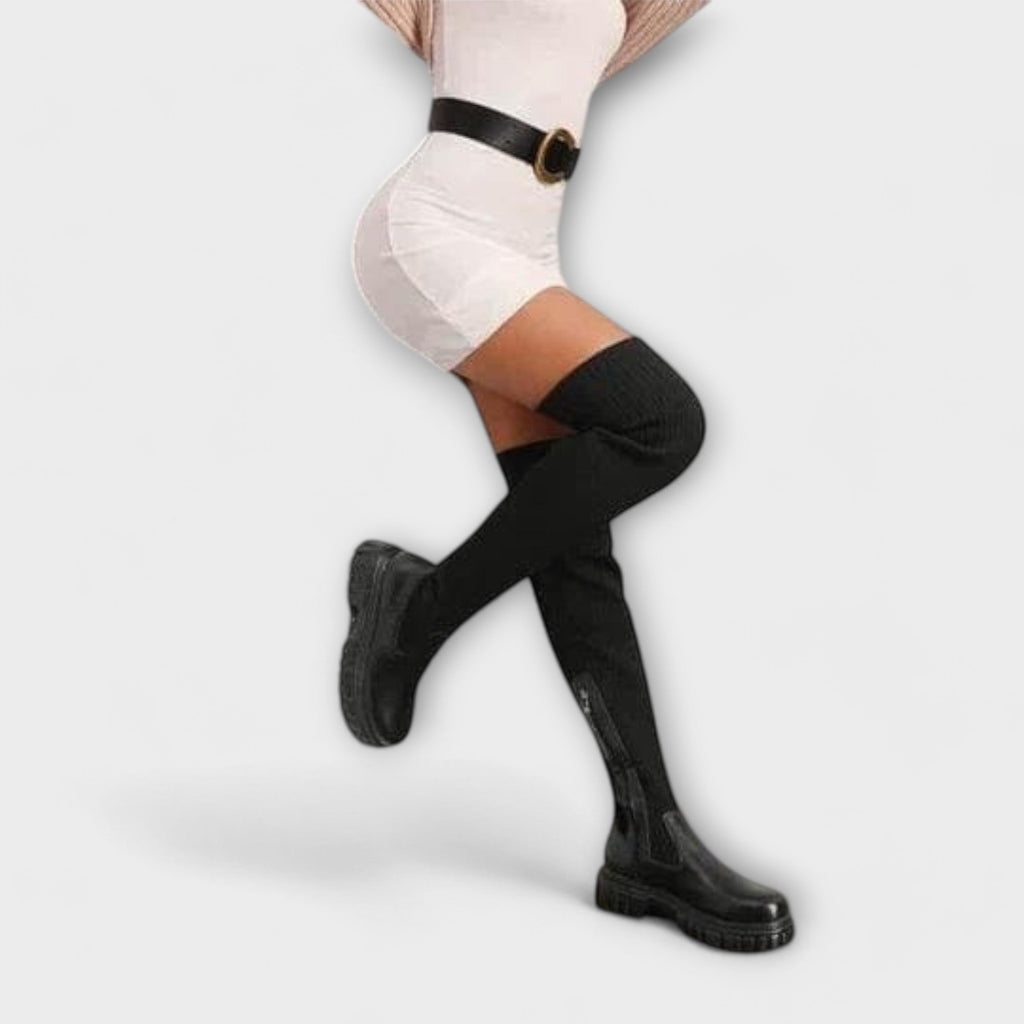 Tatjana | Elegant Over-the-Knee Boot as a Modern and Comfortable Footwear