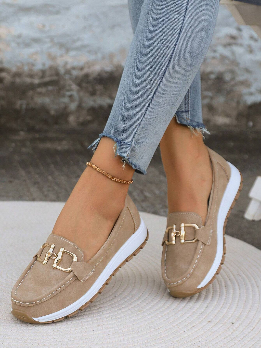 Ellie | Flat Sanga Loafers