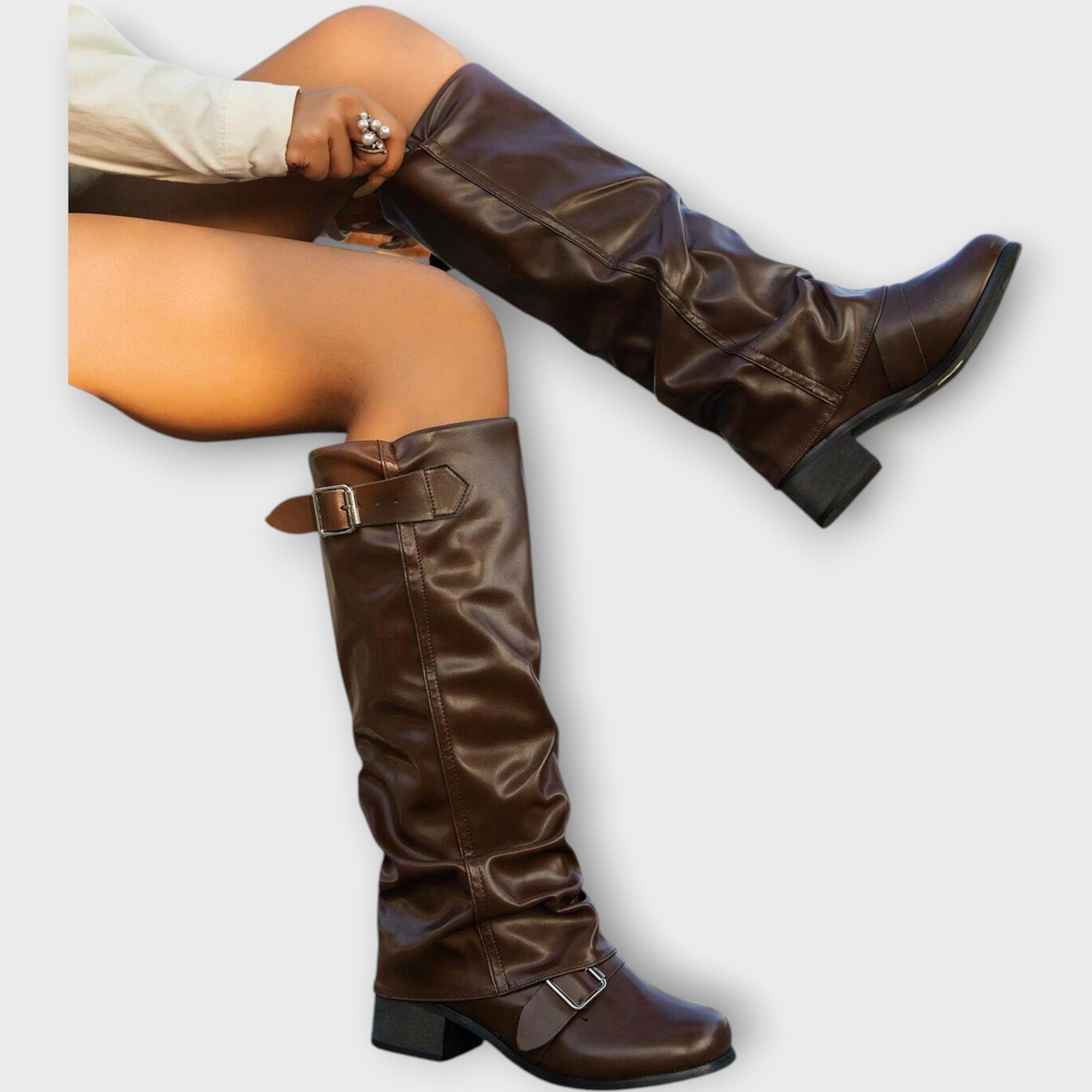 Siena | Elegant Leather Boots for Everyday Style