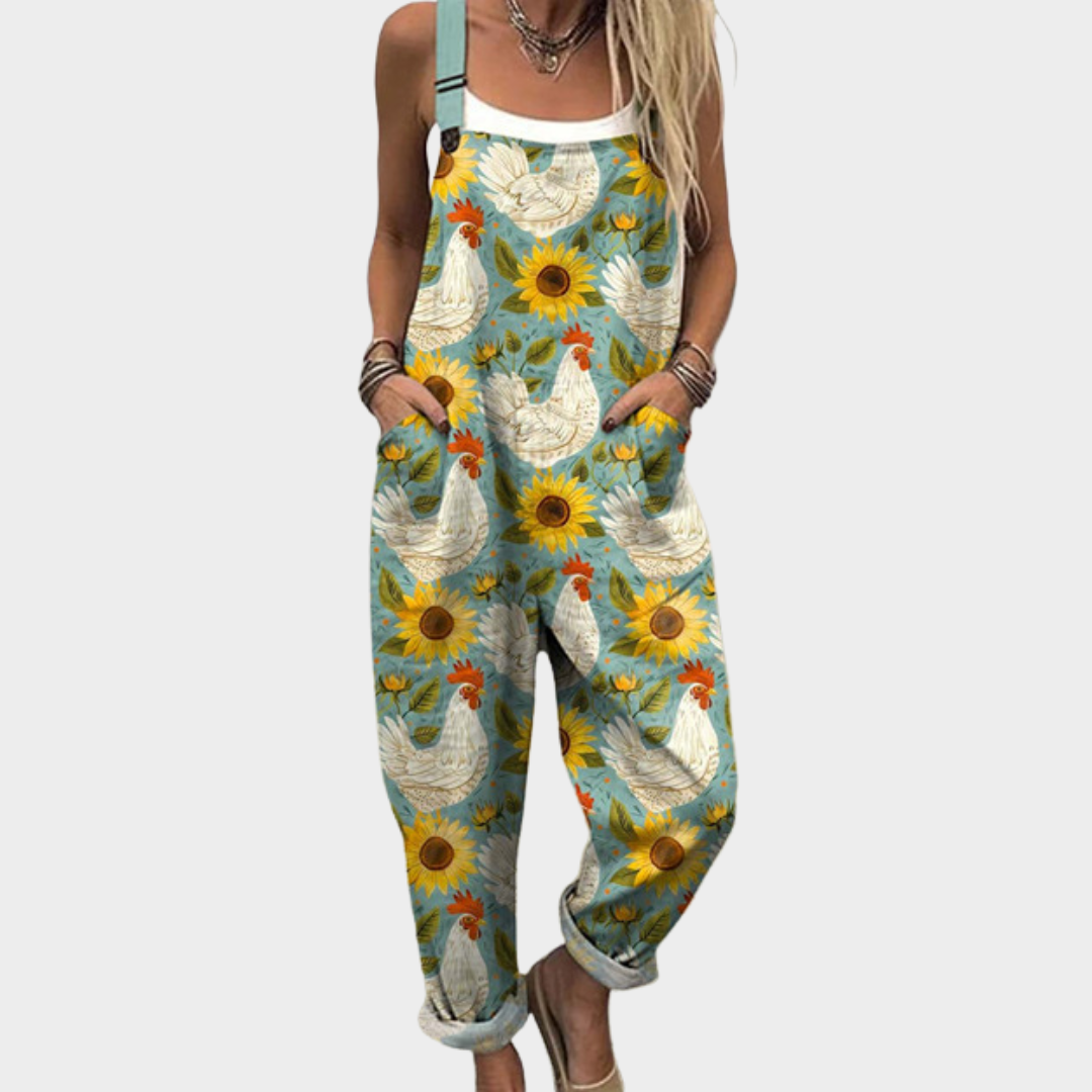 Vaike | Comfortable Printed Jumpsuit