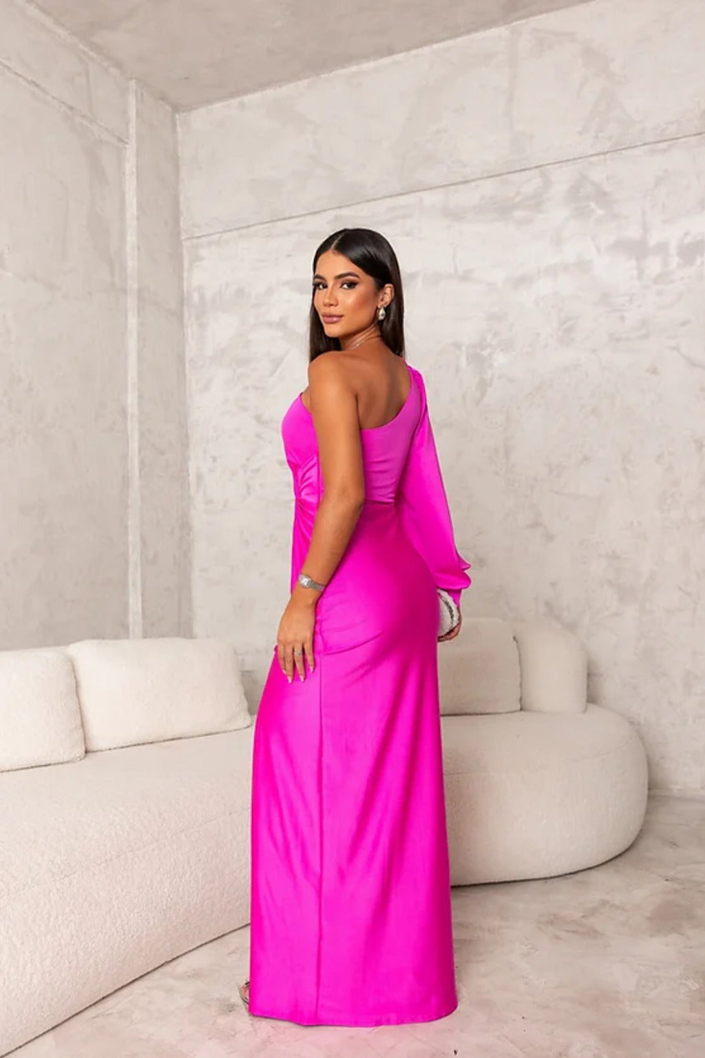 Riley | One-Shoulder Evening Dress