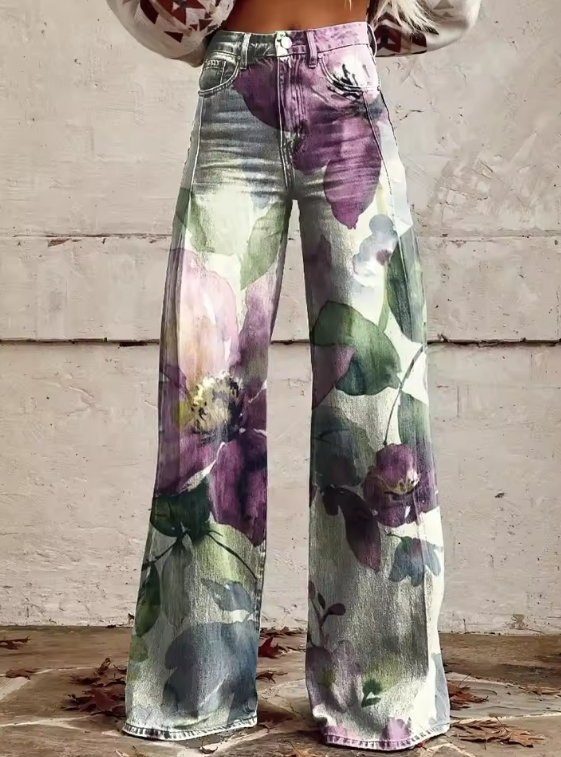 Alessia - Boho Retro Chic Trousers