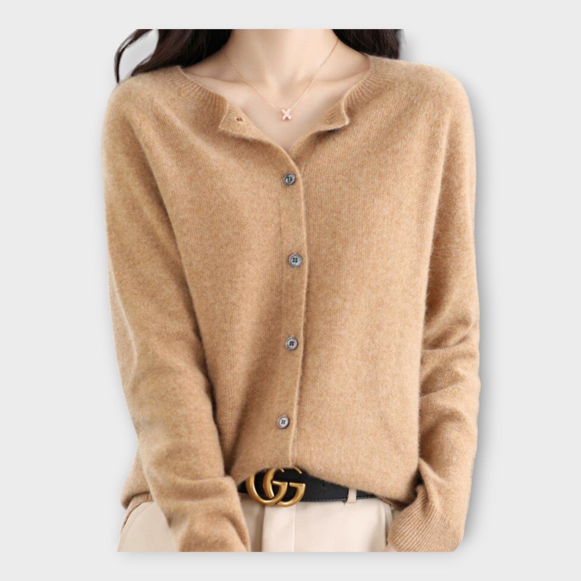 Eha | Elegant Button Cardigan