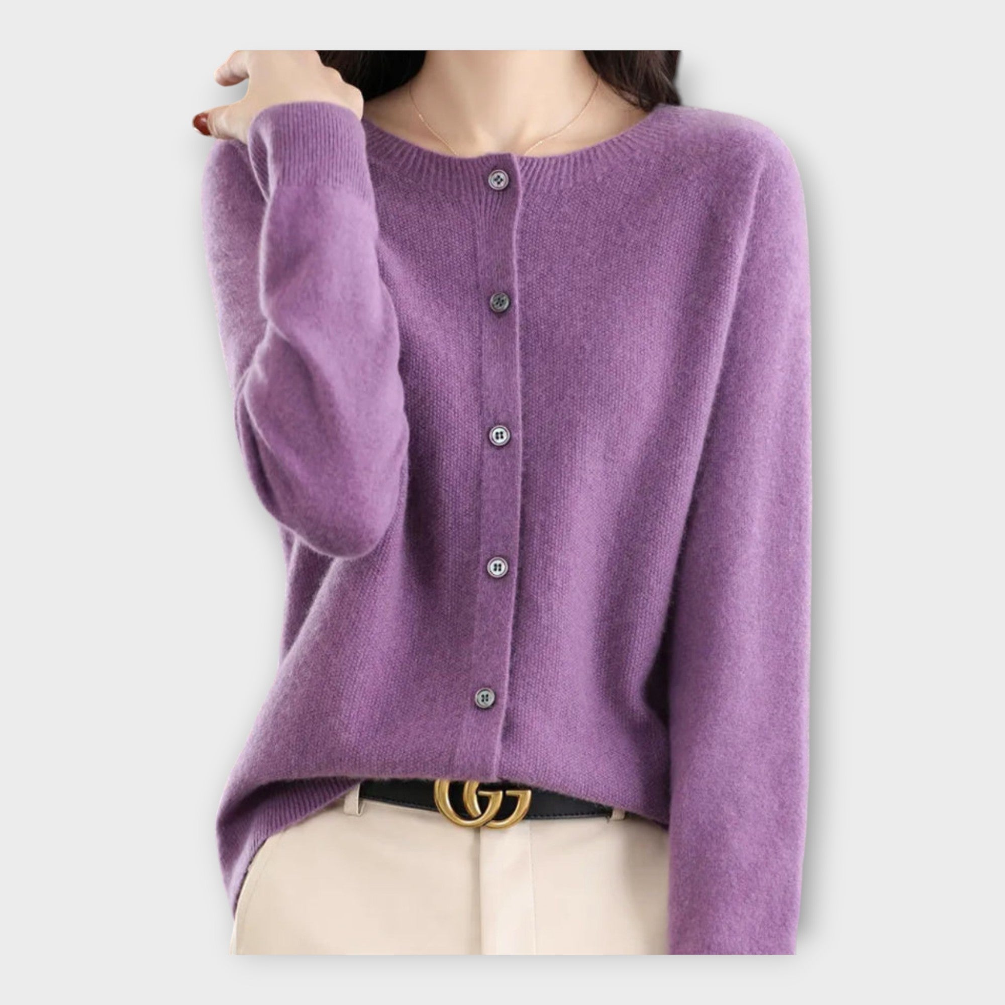 Eha | Elegant Button Cardigan