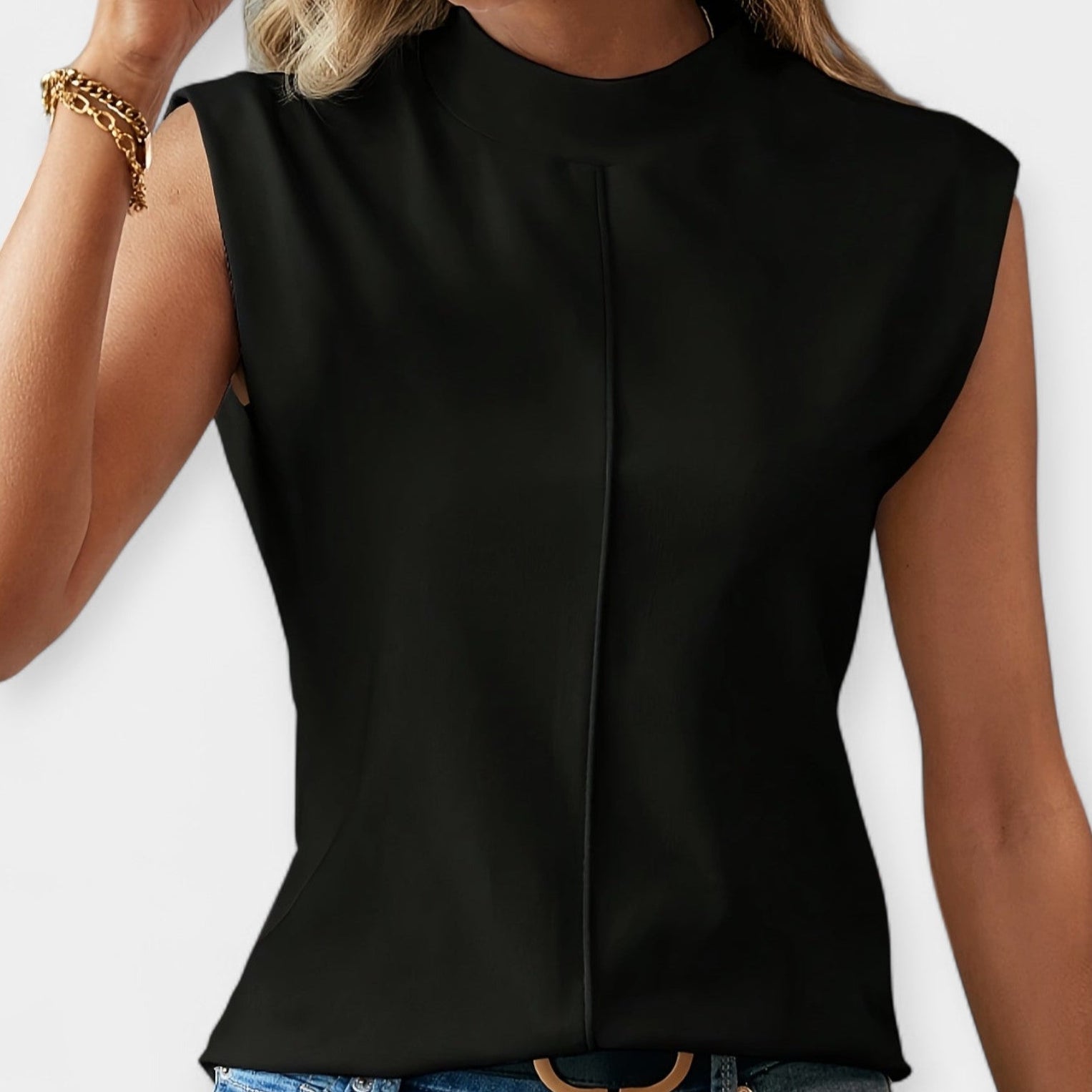 Raya | Elegant Sleeveless Plus