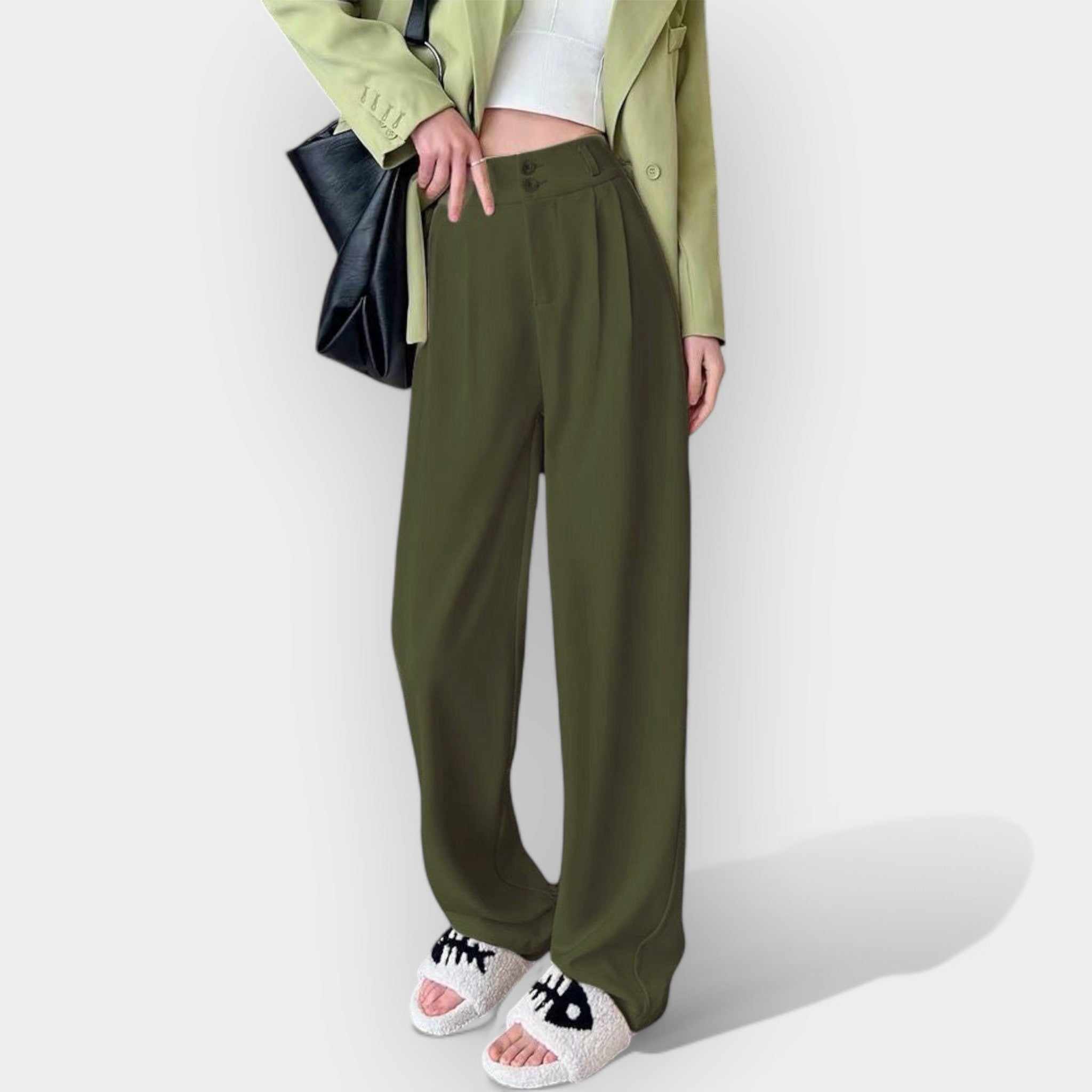 Jade | Wide Trousers in Korean Style