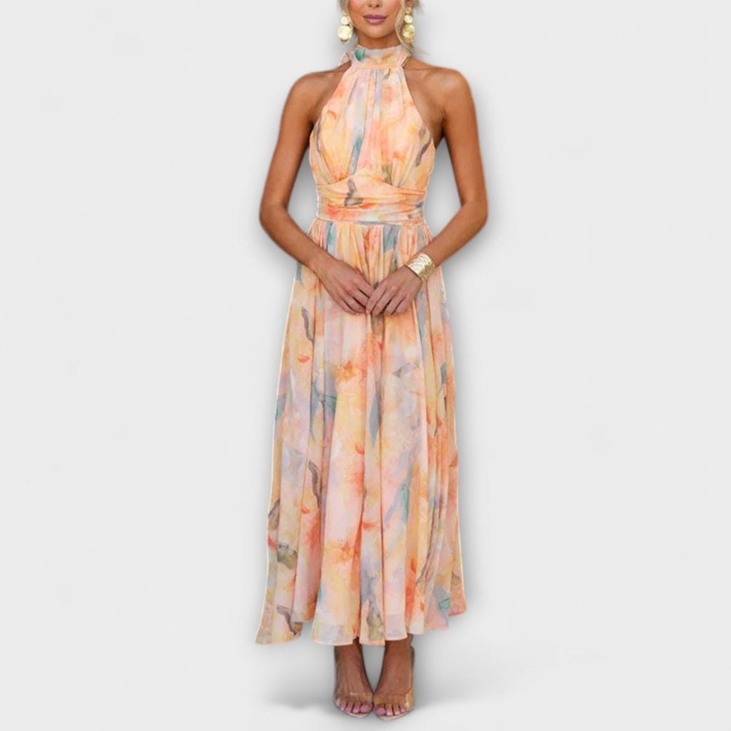Karla | Watercolour Maxi Dress