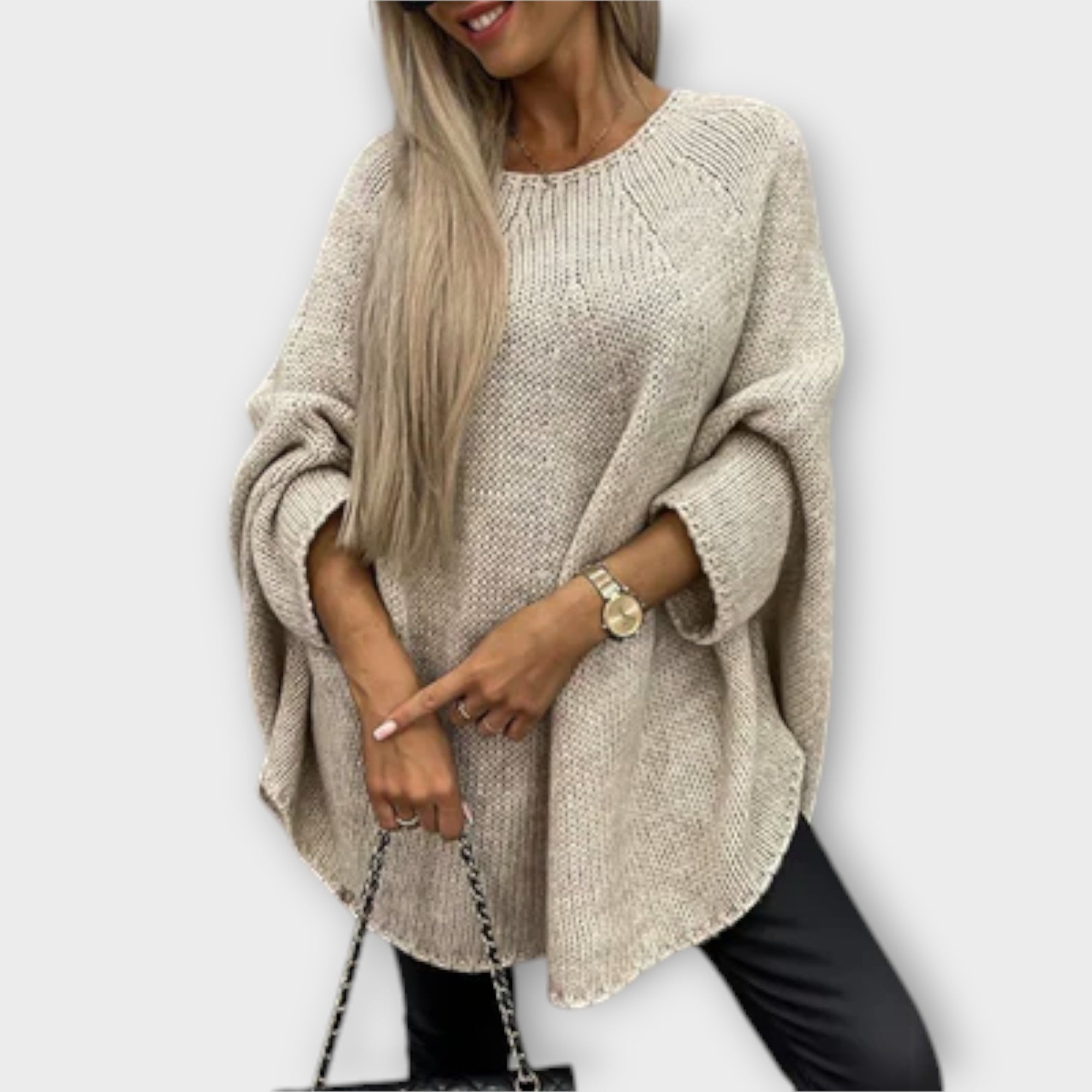 Isabel | Elegant Women's Sweater with Round Neck