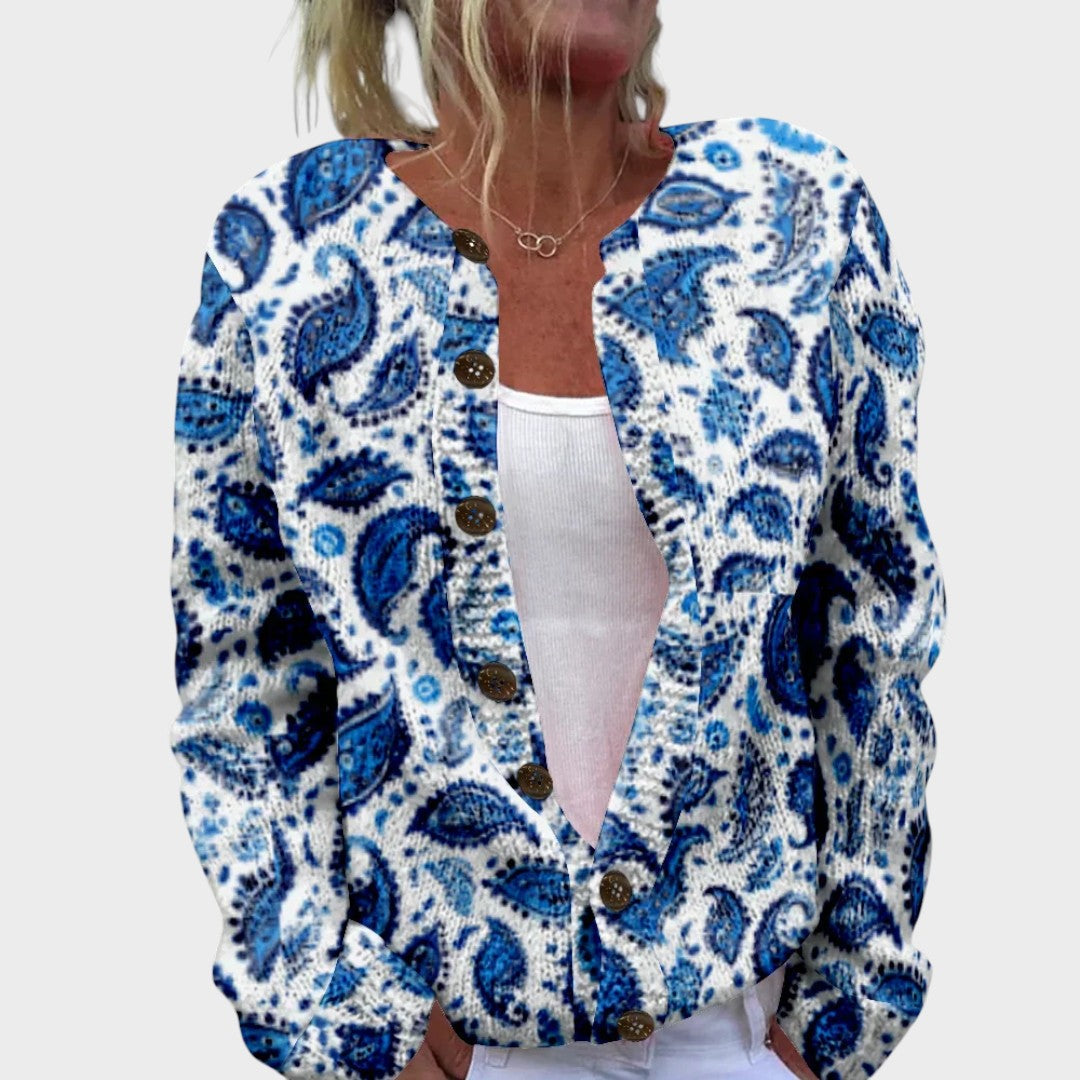 Maria | Autumn Floral Cardigan