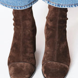 Iza - Square-Toed and Heeled Women's Shoes