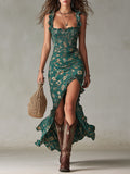 Mayfair | Elegant Retro Long Dress
