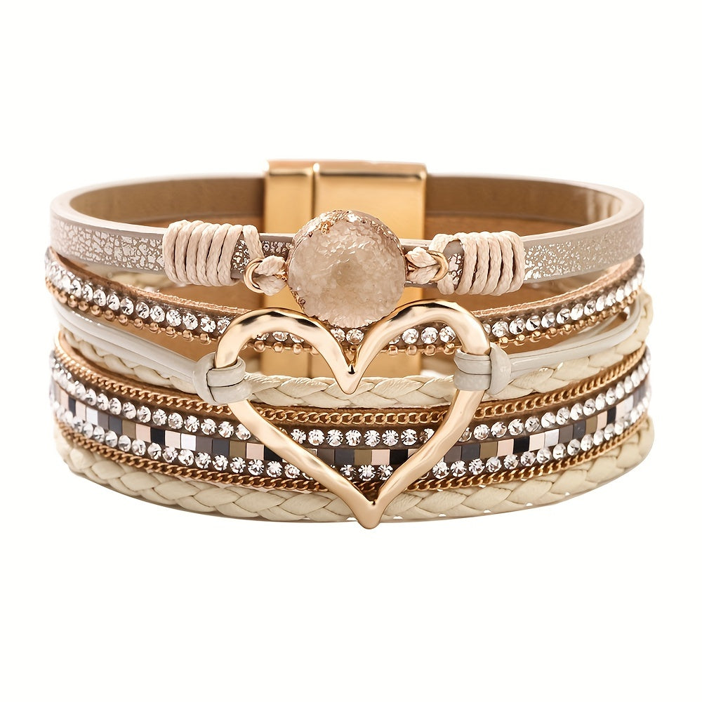 Boho Multilayer Leather Bracelet